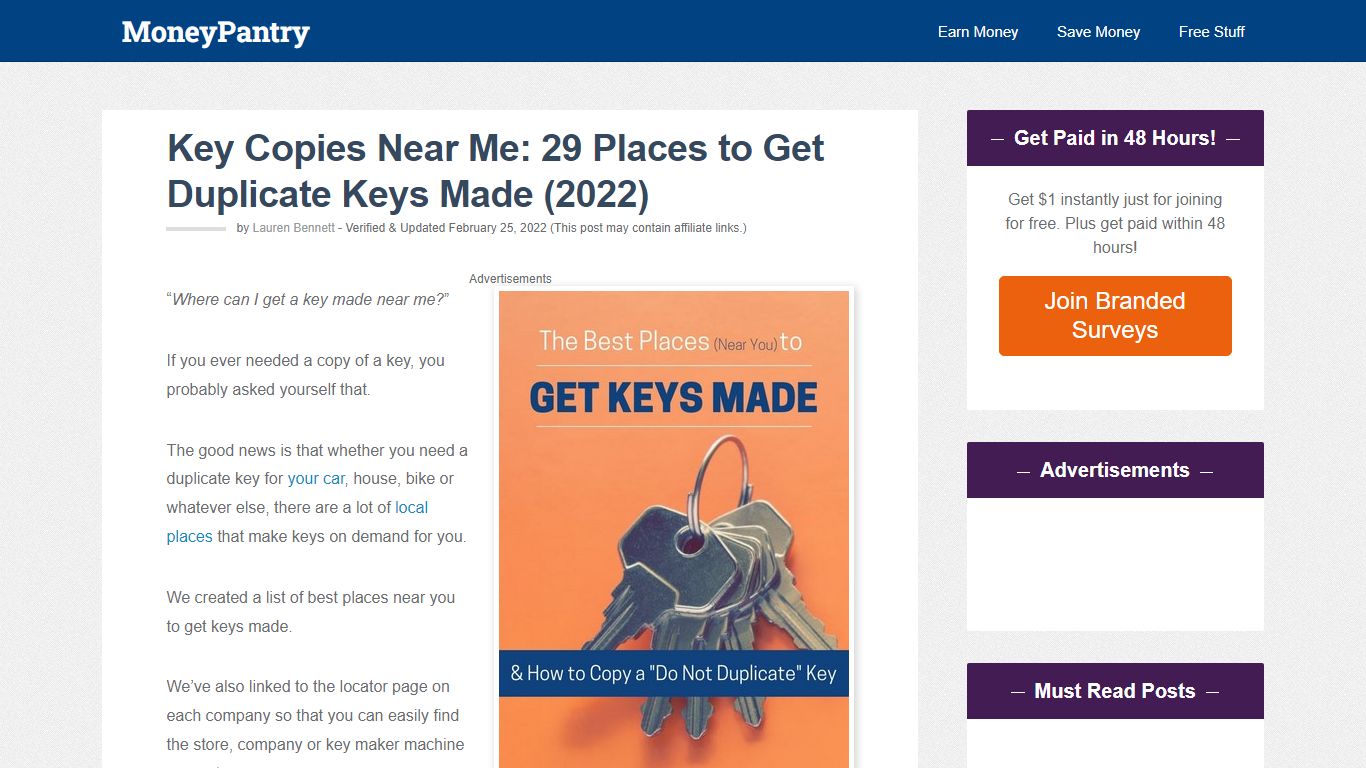 Key Copies Near Me: 29 Places to Get Duplicate Keys Made (2022)