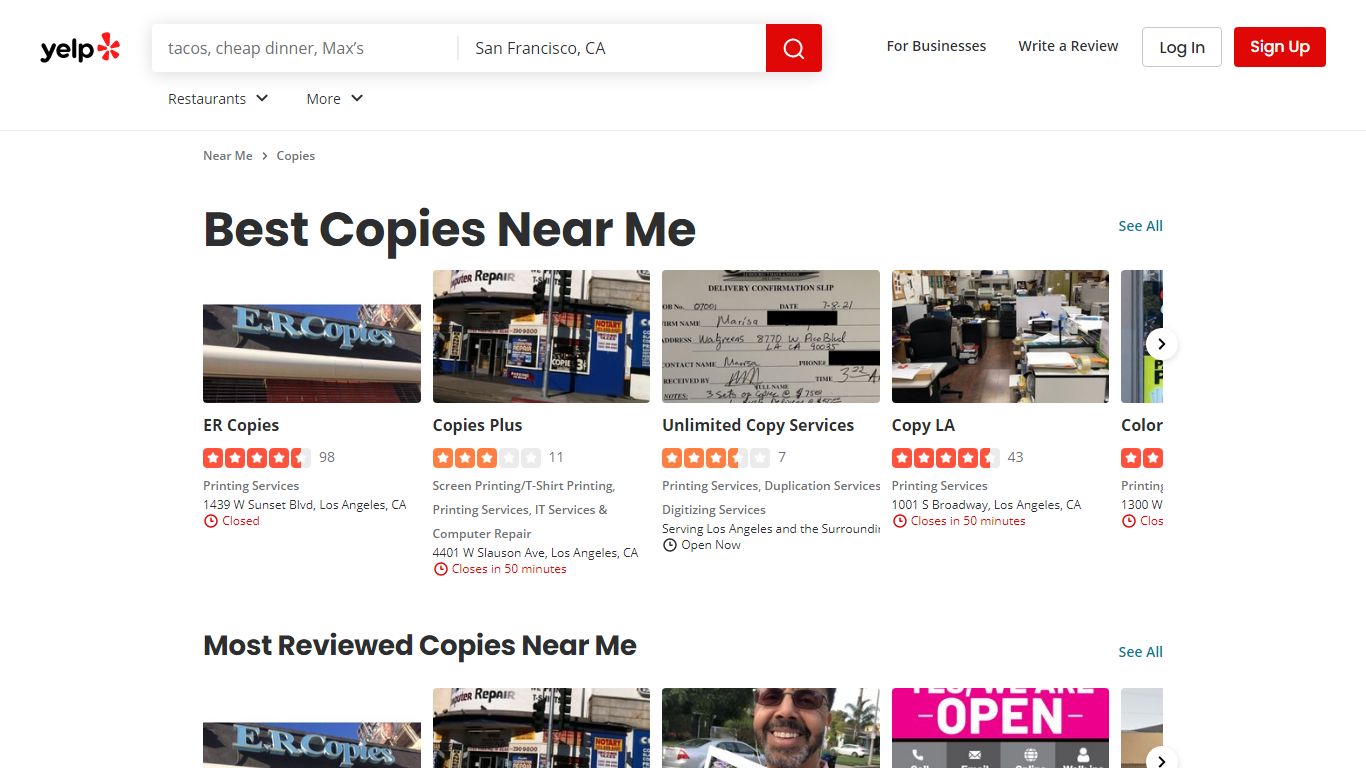 Best Copies Near Me - August 2022: Find Nearby Copies Reviews - Yelp